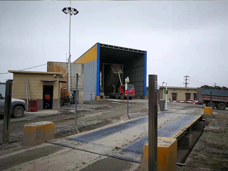 汽车衡 测试现场