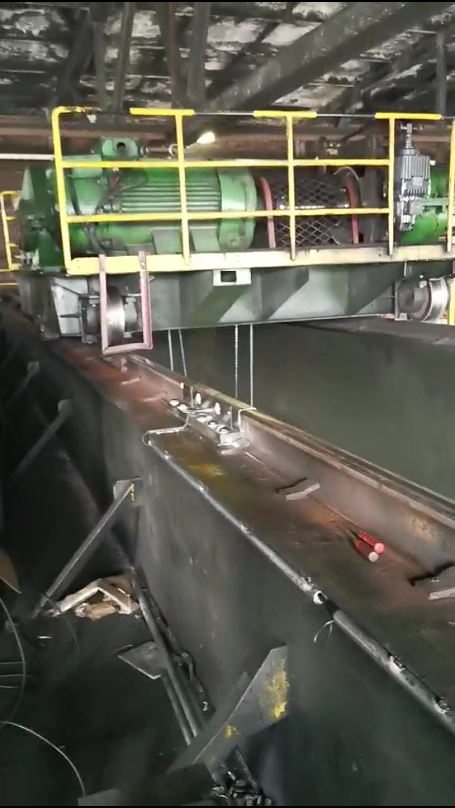 轨道式天车秤 安装调试现场